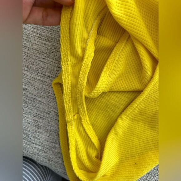 Zara Trafaluc Yellow Front Cross Bodysuit - Picture 12 of 14